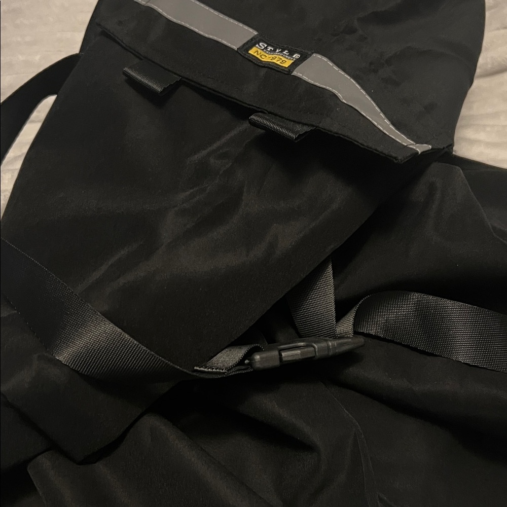 1XL New -Men's Black Streetwear Cargo Joggers; Techwear or Tactical Utility - Picture 8 of 16